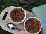 Crumble Pommes, Spéculos et Chocolat blanc