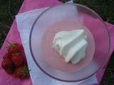 Mousse de Fraises et sa Chantilly