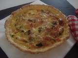 Quiche aux Moules et aux petits légumes