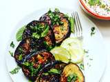 Aubergines et leur sauce au yaourt