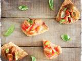 Bruschetta aux tomates (j-6)