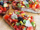 Bruschette aux tomates