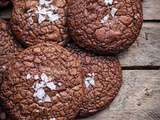 Cookies chocolat et fleur de sel