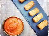 Croquettes aux aubergines (et leur petite sauce tomate)