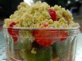 Crumble rhubarbe et fraises