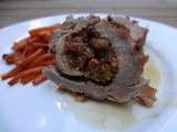 Filet mignon farci aux fruits secs