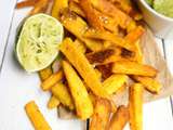 Frites d'igname et leur mayo d'avocat