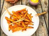 Frites de patate douce et mayo aux épices