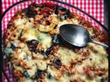 Gratin de viande aux légumes nouvelle version (pour dire au revoir à l'été)