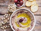 Houmous aux olives