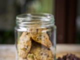 Mini cookies au chocolat et aux pistaches