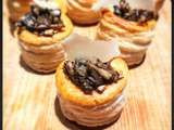 Mini-vol-au vent végétariens