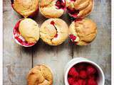 Muffins aux framboises