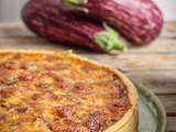 Quiche aux aubergines