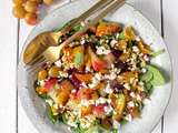 Salade de betterave et mirabelles