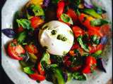 Salade de tomates et burrata