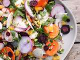 Salade toute crue de carottes et radis