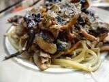 Sauce aux champignons (pour spaghettis and co)