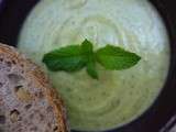 Soupe de courgettes