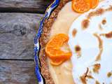 Tarte à la mandarine meringuée