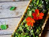 Tarte aux légumes verts