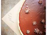 Tarte choco/marron