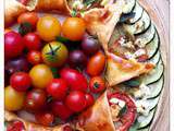 Tarte couronne aux légumes