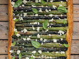 Tarte fine aux asperges