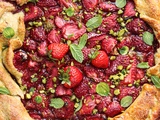 Tarte rustique aux fraises