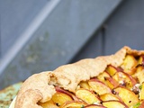 Tarte rustique aux nectarines