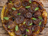 Tarte tatin aux oignons