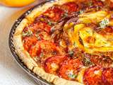 Tarte tomate mozza