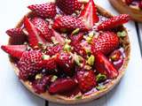 Tartes aux fraises... et un peu à la rhubarbe aussi