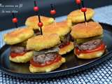 Minis burgers de Babybel panés {pour petits et... grands gourmands}