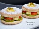 Paris-Bresse  aux kiwis, papaye et fruit de la passion