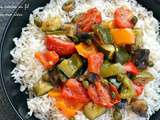 Riz et ratatouille à ma mode