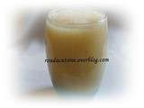 Jus poire banane