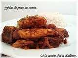 Filets de poulet au cumin