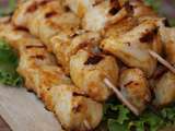 Brochettes de Poulet Hawaïennes