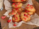 Cookies aux pralines roses