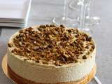 Entremets noisette – pistache