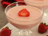 Mousse de fraises