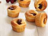 Petits muffins aux cerises