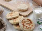 Petits pains au tartare (façon cheese Naans)