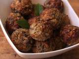 Polpette aux aubergines & au bœuf