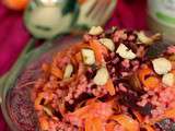 Salade de carottes/betteraves & boulgour