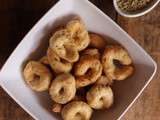 Taralli au fenouil (tarallini ou tarallucci)