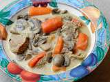 Blanquette de veau aux champignons