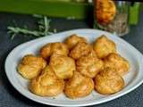 Gougères à la tomme de chèvre