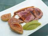 Magret de canard aux figues